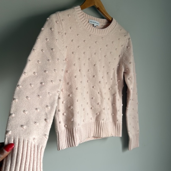 White + Warren Bobble Wool-Blend Sweater - Picture 7 of 12